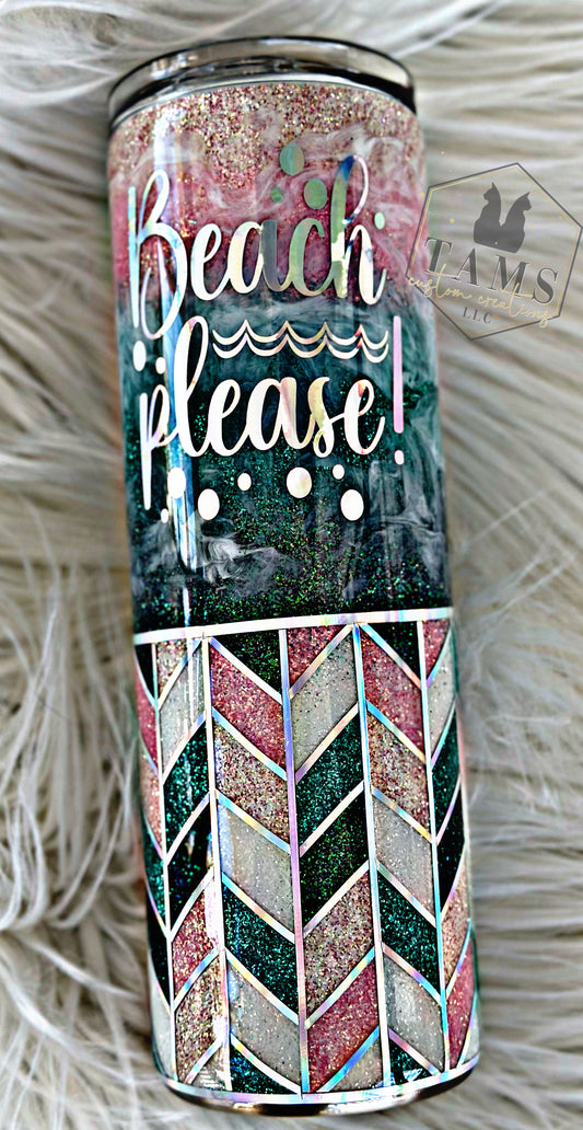 MTO {Beach Please} Tumbler