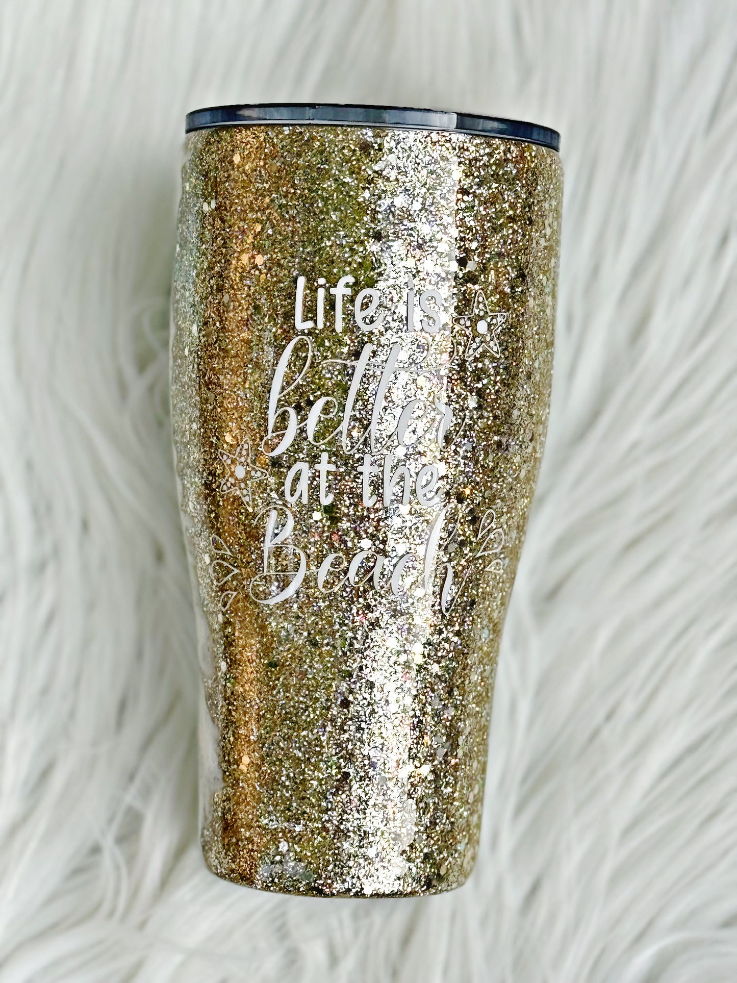RTS  {Life Is Better at the Beach} 30oz Curve Tumbler
