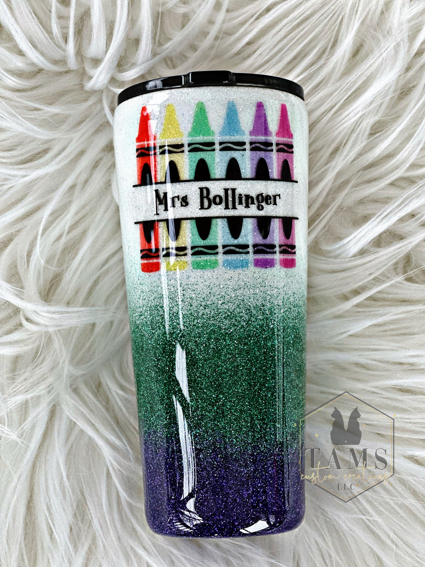 MTO {Crayon Ombre} Tumbler
