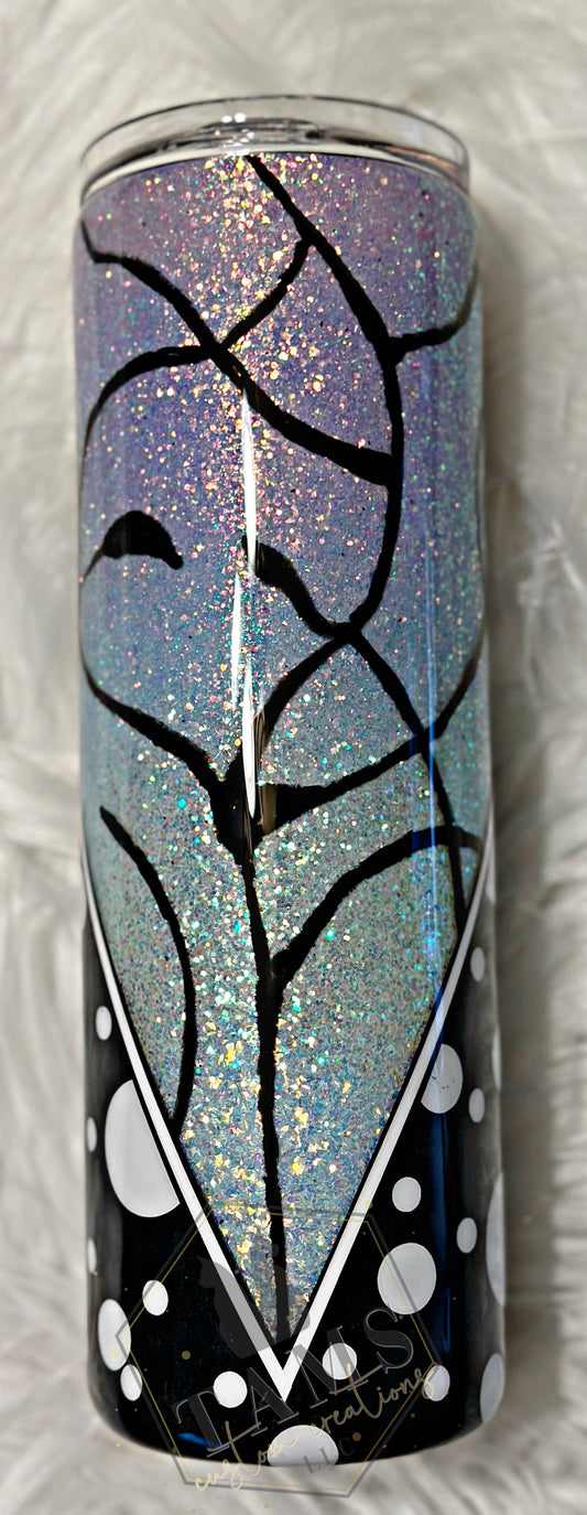 MTO {Dots and Crackle V} Tumbler